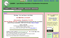 Desktop Screenshot of lymepa.org